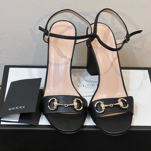 Authentic Gucci Horsebit black leather ankle strap shoe in excellent condition